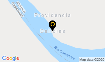 Mapa de Delicias en Cravo Norte