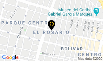 Mapa de Delicias D´amo en Barranquilla