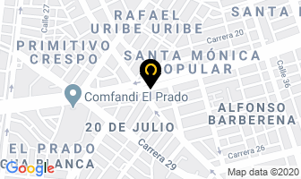 Mapa de Delicias De Marcela en Cali