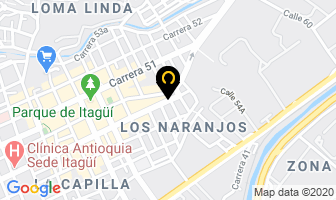 Mapa de Delicias Ricarbon en Itaguí