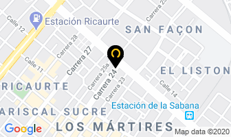 Mapa de Demarca Mundial Sas en Bogotá D.C