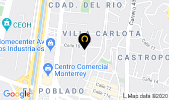 Mapa de Demetal en Medellín