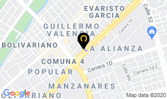 Mapa de Demoliciones Rodríguez en Cali