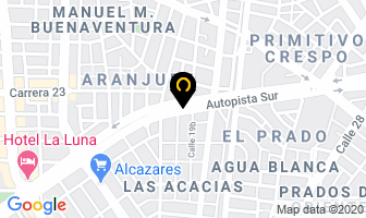 Mapa de Dencofor Mr en Cali