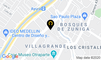Mapa de Dent- Alles en Medellín