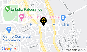 Mapa de Dental Art en Manizales