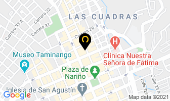 Mapa de Dental Clinics en Pasto