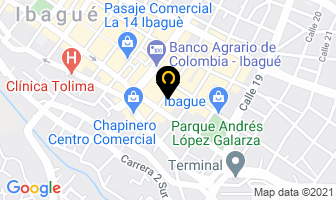 Mapa de Dental Fervir en Ibagué