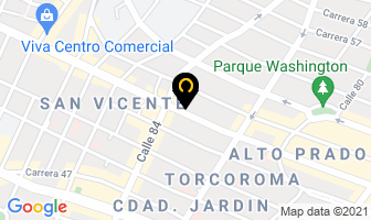 Mapa de Dental Fresh en Barranquilla