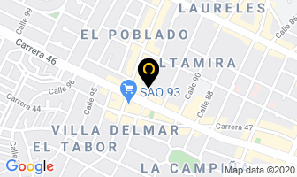 Mapa de Dental Lounge en Barranquilla
