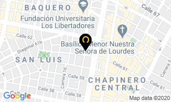 Mapa de Dental Multident en Bogotá D.C
