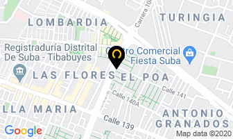 Mapa de Dental Oficce Ltda en Bogotá D.C
