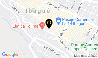 Mapa de Dental Tolima en Ibagué