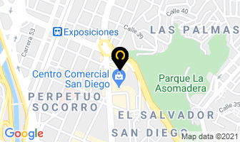 Mapa de Dental Wellness en Medellín