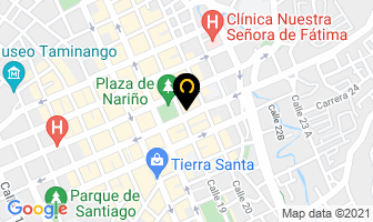 Mapa de Dental Zone en Pasto