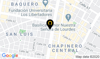 Mapa de Dentales Técnicos Y Equipos en Bogotá D.C