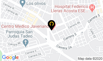 Mapa de Denti Salud en Ibagué