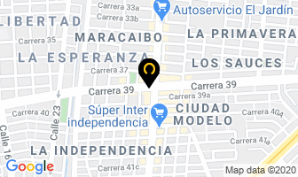 Mapa de Dentistería Popular en Cali