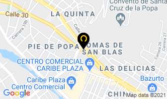 Mapa de Denty Kids en Cartagena