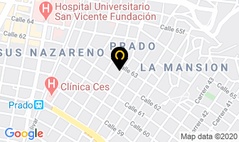 Mapa de Depilación Profecional en Medellín