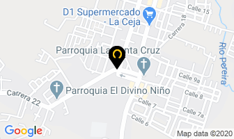 Mapa de Deportes El Pedalazo en La Ceja