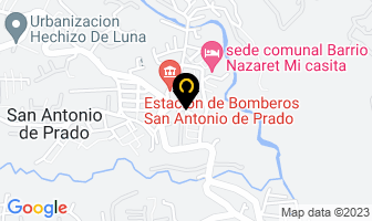 Mapa de Deportes La Cancha en Medellín
