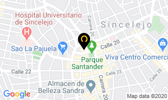 Mapa de Deportes Stela en Sincelejo