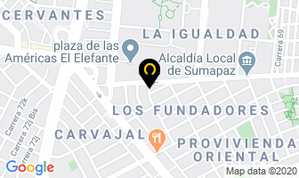 Mapa de Deportivas Jmc en Bogotá D.C