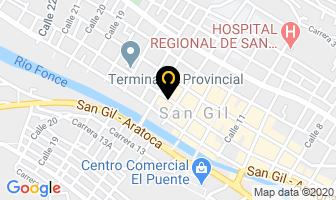 Mapa de Deportivos Beni - Uniformes en San Gil