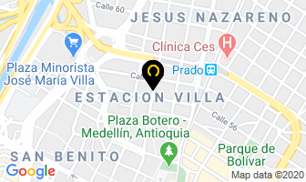 Mapa de Deposito Cacho en Medellín