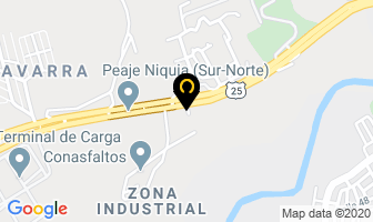 Mapa de Deposito Construnorte en Copacabana
