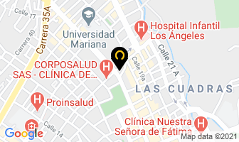 Mapa de Depósito De Drogas Carvil Ltda. en Pasto