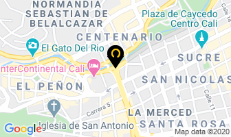 Mapa de Depósito De Drogas Farmaleo en Cali