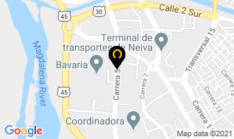 Mapa de Deposito De Madera Philips en Neiva