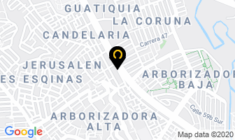 Mapa de Depòsito De Materiales Exito en Bogotá D.C