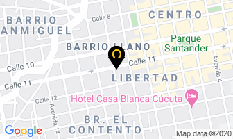 Mapa de Depósito De Materiales Sureca Ltda. en Cúcuta