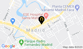 Mapa de Deposito Demadrid en Madrid