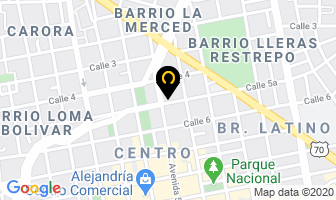 Mapa de Depósito Dismapan en Cúcuta