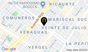 Mapa de Depósito Héctor Hernández en Bogotá D.C