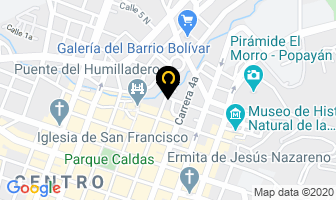 Mapa de Depósito La Confianza Ltda. en Popayán