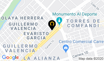 Mapa de Depósito La Primera en Cali