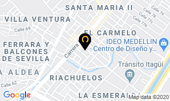 Mapa de Deposito Los Acuarios en Itaguí