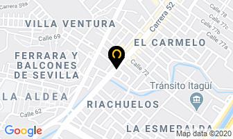 Mapa de Depósito Los Soles en Itaguí