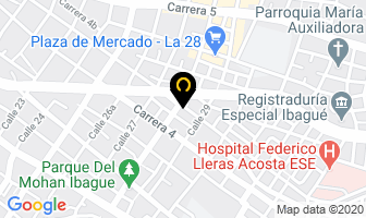 Mapa de Depósito S Y S en Ibagué