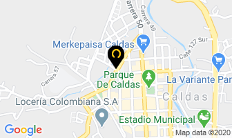 Mapa de Deposito Wilfra en Caldas