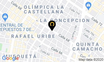 Mapa de Depositos De Maderas Montegrande en Bogotá D.C