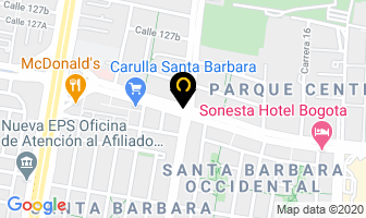 Mapa de Derco Colombia S.a. en Bogotá D.C