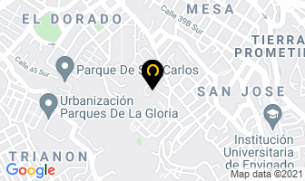 Mapa de Derecho Canónico en Medellín