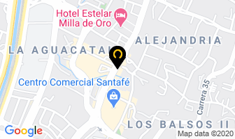 Mapa de Derecho privado en Medellín
