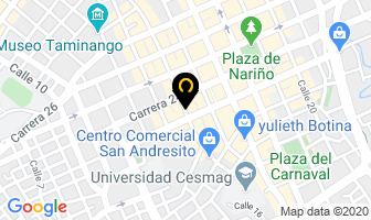 Mapa de Derjhon E Ideron Deportes en Pasto